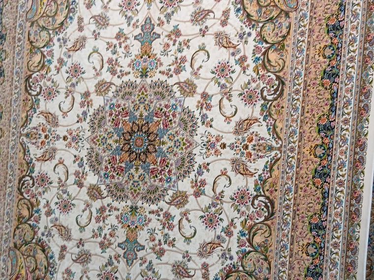Traditional Persian-style carpet